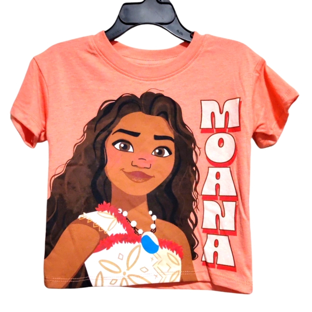 Disney Moana 2 Girls Graphic T-Shirt NWT